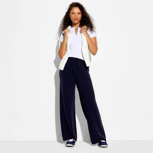 Women's Mid-Rise Cable Sweatpants - Wild Fable™ - 1 of 3