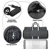 Generic Convertible Garment Bag for Travel Carry on Garment Duffel Sui - 3 of 4