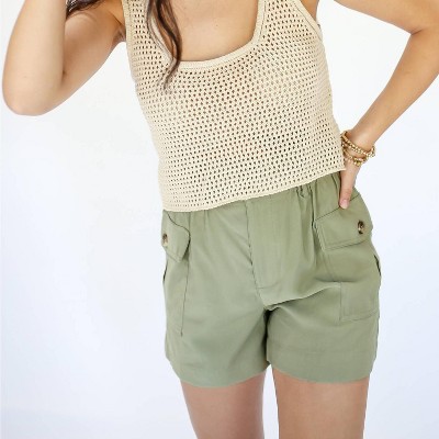 Women's Oceanside High Waisted Shorts - VERY J