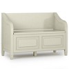 Hampshire Entryway Storage Bench - WyndenHall - 2 of 4