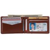 Alpine Swiss Men’s Delaney Slimfold RFID Safe Slim Bifold Wallet Smooth Leather Comes in Gift Box - 3 of 4