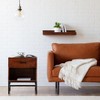 MH London Max 24" Industrial Wall Mounted Shelves in Solid Mango Wood - 2 of 4