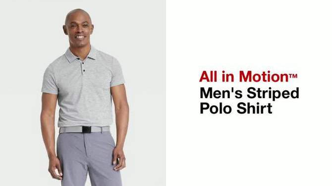 Men&#39;s Striped Polo Shirt - All In Motion&#8482;, 2 of 4, play video
