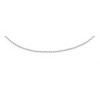 Sterling Silver Diamond-cut Ball/Beaded Chain Anklet - image 2 of 3