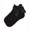 Memoi Girls Pointelle Soft Stretch Cotton Anklet Socks - 3 of 4
