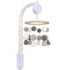 Lambs & Ivy Signature Pom Pom Musical Baby Crib Mobile - White/Gray - 4 of 4