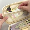 Wrapables Large Capacity Pencil Case, Expandable Pencil Pouch for Stationery Tools, Lavender - image 3 of 4