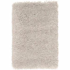 Hauteloom Tingly Solid Beige Shag Rug - 1 of 4