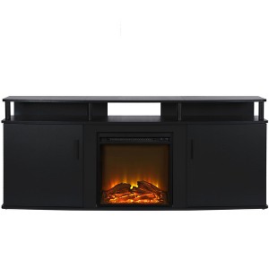 Kimmel Electric Fireplace TV Console for TVs up to 70" - Room & Joy - 1 of 4