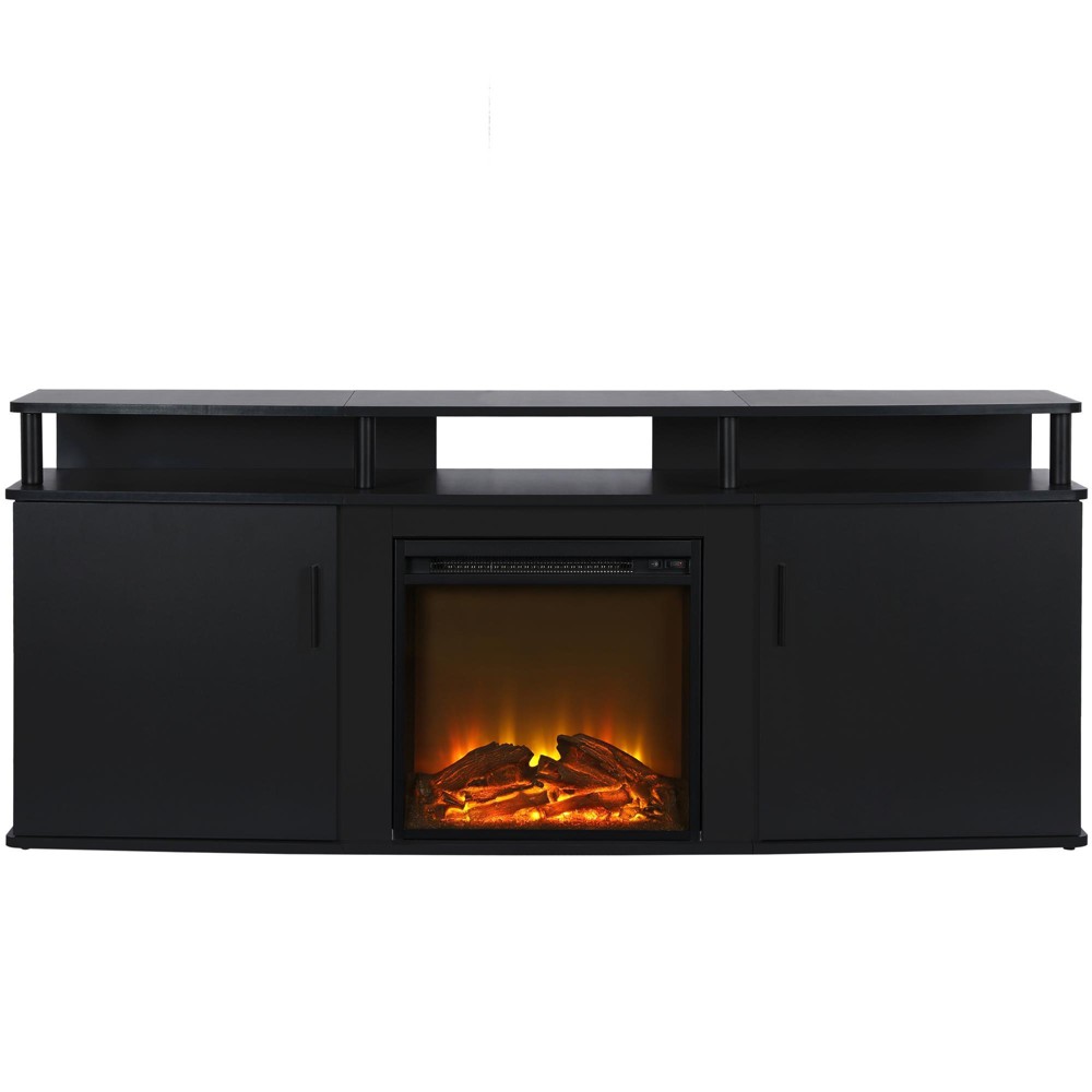 Photos - Mount/Stand Room & Joy Kimmel Electric Fireplace TV Console For TV's Up To 70" Black