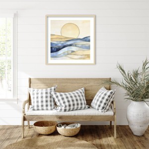 Amanti Art A Golden Landscape II by Andrea Haase Framed Wall Art Print - 1 of 4