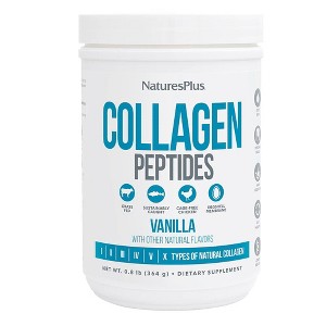 Vanilla Collagen Peptides by Nature's Plus  -  0.8 lb Powder - 1 of 3