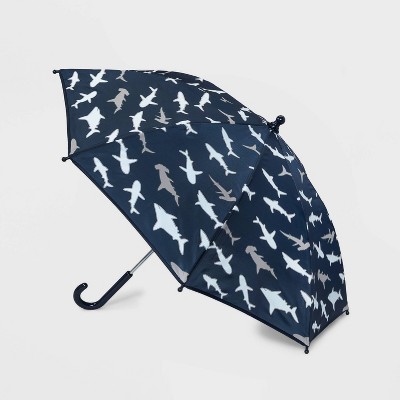 Kids' Shark Stick Umbrella - Cat & Jack™ Blue