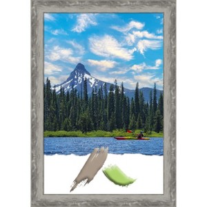 Amanti Art Waveline Silver Narrow Picture Frame - 1 of 4