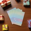 Unique Bargains Gift Wrap Paper White Kraft 27.56x19.69" 5 Pcs - 2 of 4