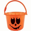 Fun World 12-inch Orange Pumpkin Light Up Candy Bucket - 2 of 2