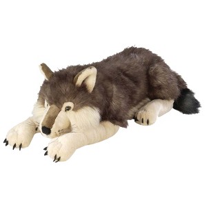 Wild Republic Cuddlekins Jumbo Wolf Stuffed Animal, 30 Inches - 1 of 1