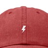 Dalix Lil Bolt Embroidered Cotton Summer Outdoor Baseball Cap Dad Hat Mens - 2 of 4