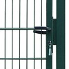 vidaXL 2D Fence Gate (Single) Green 41.7"x90.6" - 4 of 4