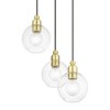 Livex Lighting Downtown 3 - Light Pendant in  Satin Brass - 2 of 4