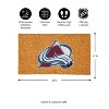 EvergreenNHLColorado Avalanche Logo Natural Coir 28 x 16 Inches Indoor Outdoor Doormat - 3 of 4