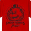 Five Nights At Freddy's Freddy Fazbear's Pizza Where Fantasy & Fun Come To Life Men's White Crew Neck Short Sleeve T-shirt - 2 of 3