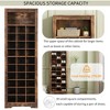 Hallway and Bedroom Storage Solution, 30-Cubby Shoe Console, Modern High-Capacity Freestanding Tall Shoe Cabinet - 2 of 3