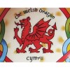Slickblue Welsh Dragon Teabag Holder – Bone China Dish with Celtic Knot Design, Red Dragon Center - 3 of 3