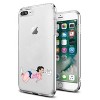Reiko Apple iPhone 8 Plus Design Air Cushion Case with Lady Design - 3 of 4