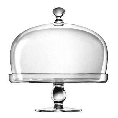 tall cake stand with dome