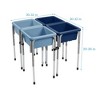 ECR4Kids 4-Station Sand and Water Adjustable Play Table - 2 of 4