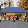 Tangkula 10 x 20FT Pop-up Canopy Tent Folding Instant Sun Shelter w/ 3 Adjustable Heights - 3 of 4