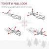 TopComfy Christmas Tree Stand Slim Douglas Fir Tree with Realistic Branch Tips and Easy Assembly for Modern Holiday Decor, Pink, 29.5"*29.5"*82.8" - 4 of 4