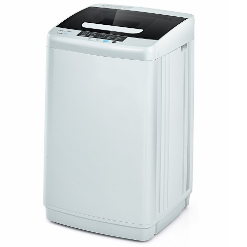 Costway Portable Full-automatic Laundry Washing Machine 8.8lbs Spin Washer  W/ Drain Pump : Target