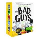 The Bad Guys Even Badder Box Set (the Bad Guys #6-10) - by  Aaron Blabey (Mixed Media Product)