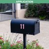 Unique Bargains Vinyl Waterproof Self-Adhesive Multipurpose Mailbox Numbers 8 Sheets - 4 of 4