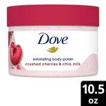 Dove Beauty Exfoliating Body Polish - Crushed Cherries & Chia Milk - 10.5oz