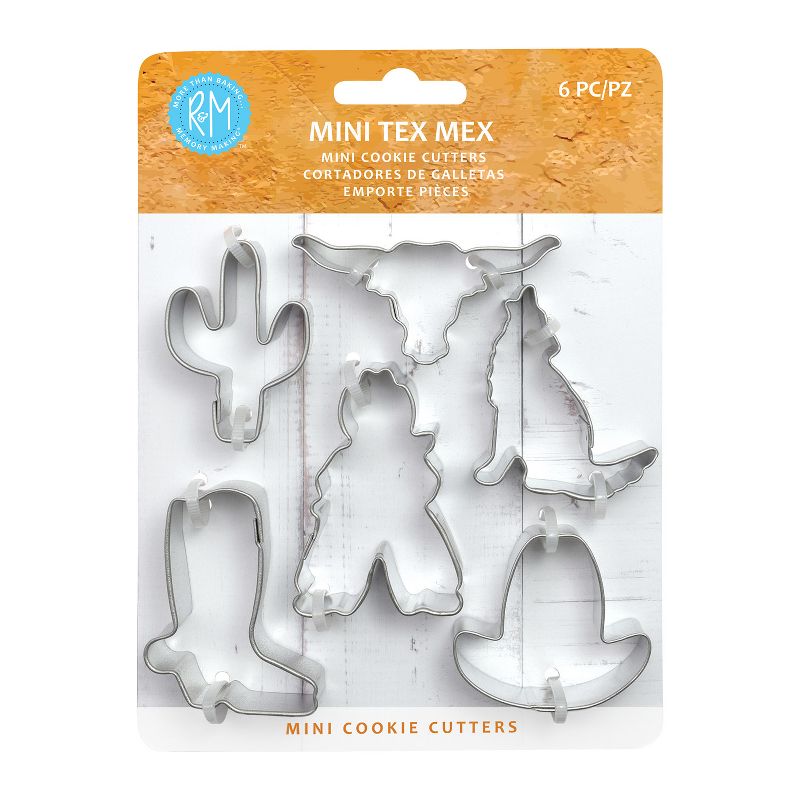 R&M International 6 Piece Mini Tex Mex Cookie Cutter Set, 1 of 4