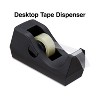 Staples Desktop Tape Dispenser Black 130674 - 2 of 4