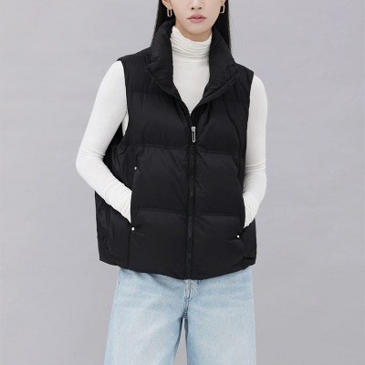 Women’s Lightweight Puffer Vest Packable Warm Winter Puffy Vest