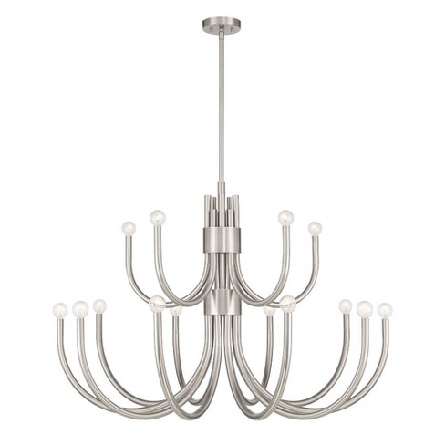 Savoy House Sorrento 5 - Light Chandelier in  Satin Nickel - image 1 of 1