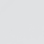 17" round all white plain cover