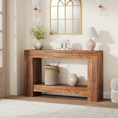 Long Console Table for Entryway