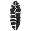 Black/White Halfmoon Throw Pillow (20"x20") - Skyline Furniture: Geometric Linen & Cotton, Indoor Use, Zipper Closure - 2 of 4
