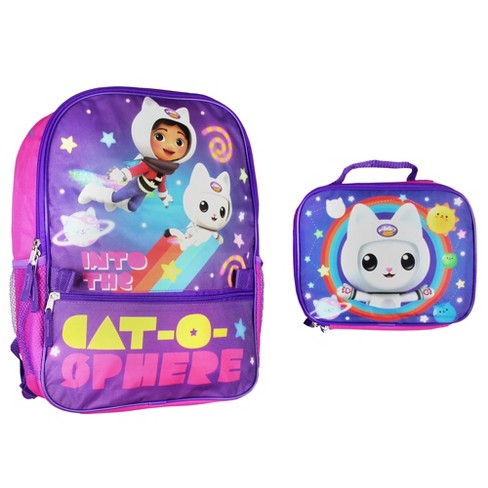 Girl School Backpack Lunch Box, Backpack Lunchbox Set Girl