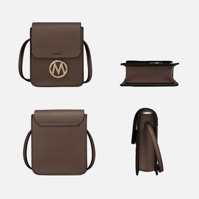 MKF Collection Skylar Vegan Leather Crossbody Bag for Women with Magnetic Closure by Mia K — фото 3
