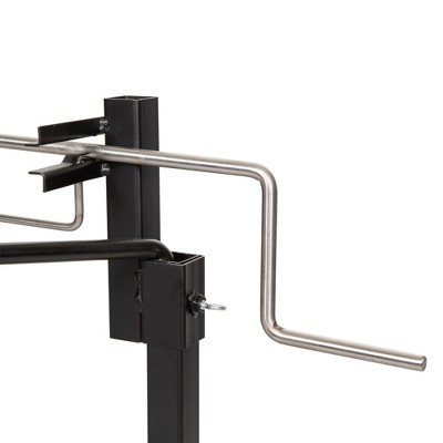 Heavy-Duty Stainless Steel Rotisserie Camp Grill
