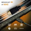 SatelliteSale Digital High-Speed 2.0 HDMI Cable 4K/60Hz 18Gbps PVC 2160p Black Cord Universal Wire - 3 of 4