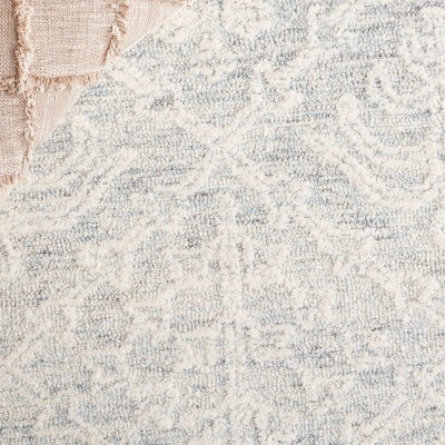 Ivory Hand Tufted Wool Rectangular Area Rug 3' x 5'