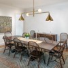 LLHZSY Modern Chandelier Linear Pendant Lights-Gold-50" Wide 4-Light Fixture for Dining Room Kitchen Island Living Room - 3 of 4